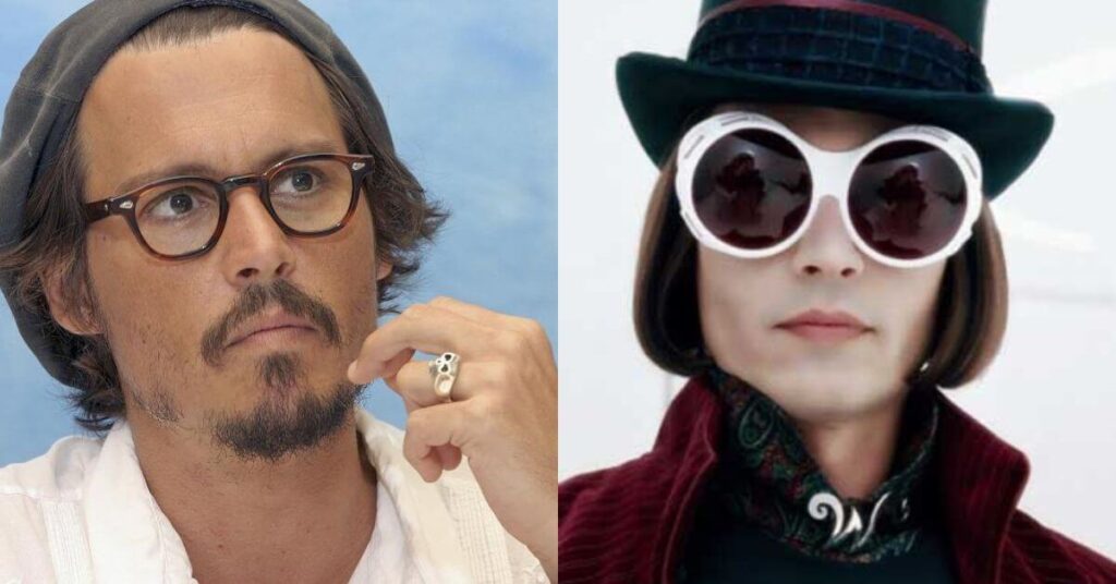 Johnny Depp Willy Wonka sunglasses